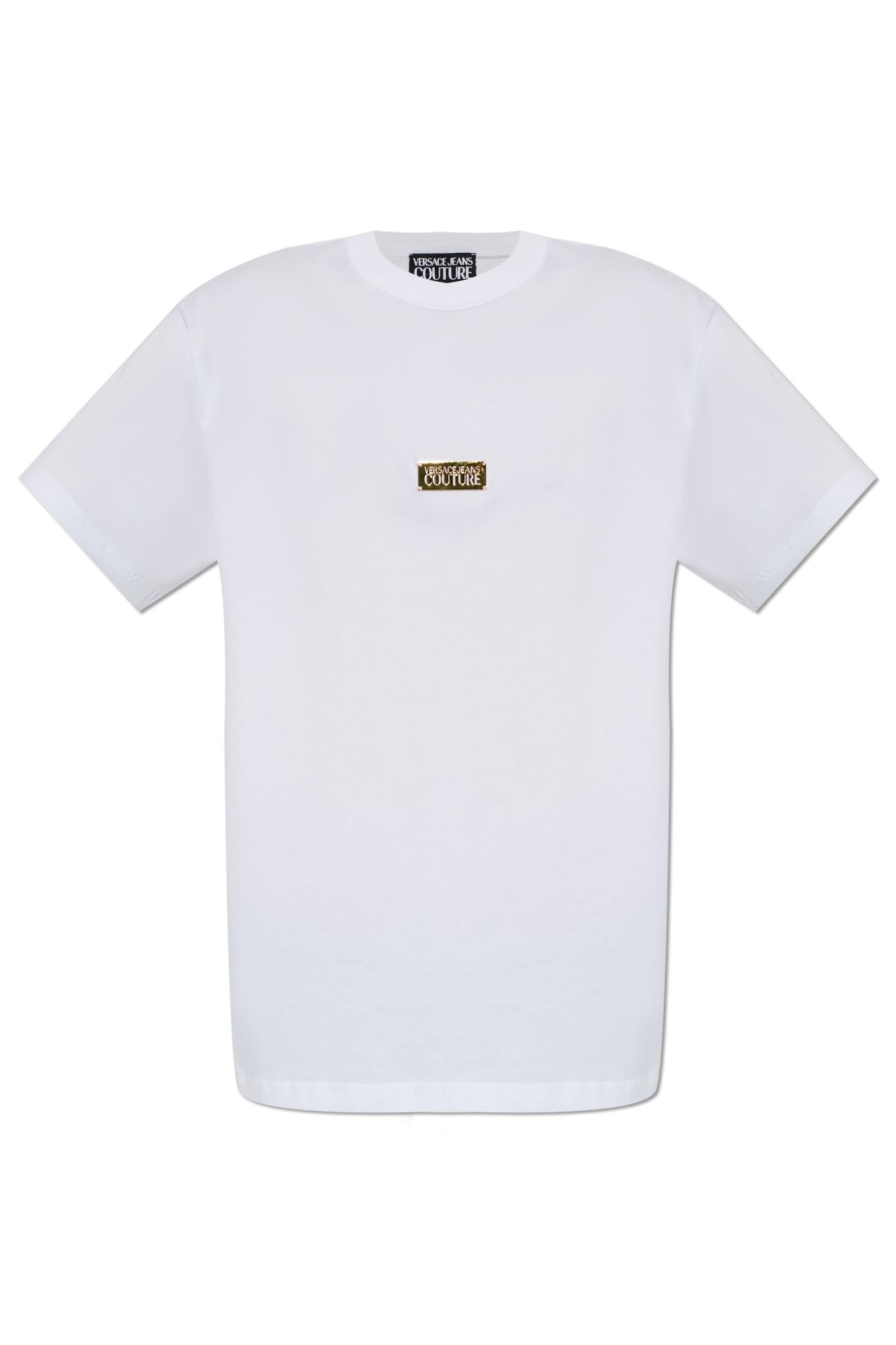 Versace Jeans Couture T-shirts And Polos In Beige