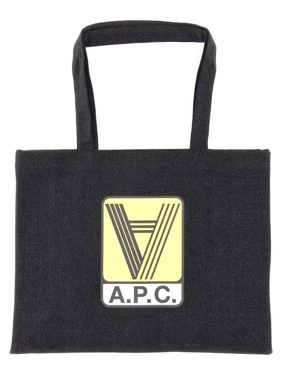 Apc Diane Shopping Bag In Black
