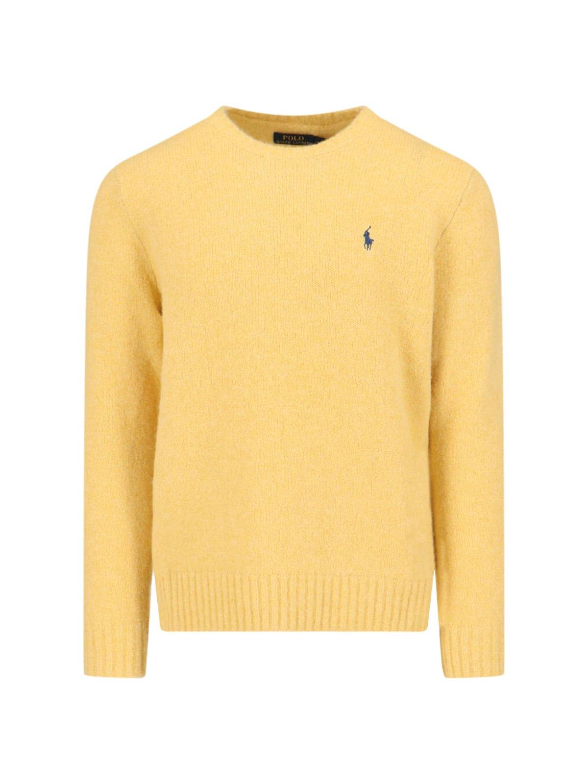 POLO RALPH LAUREN PONY EMBROIDERED CREWNECK JUMPER