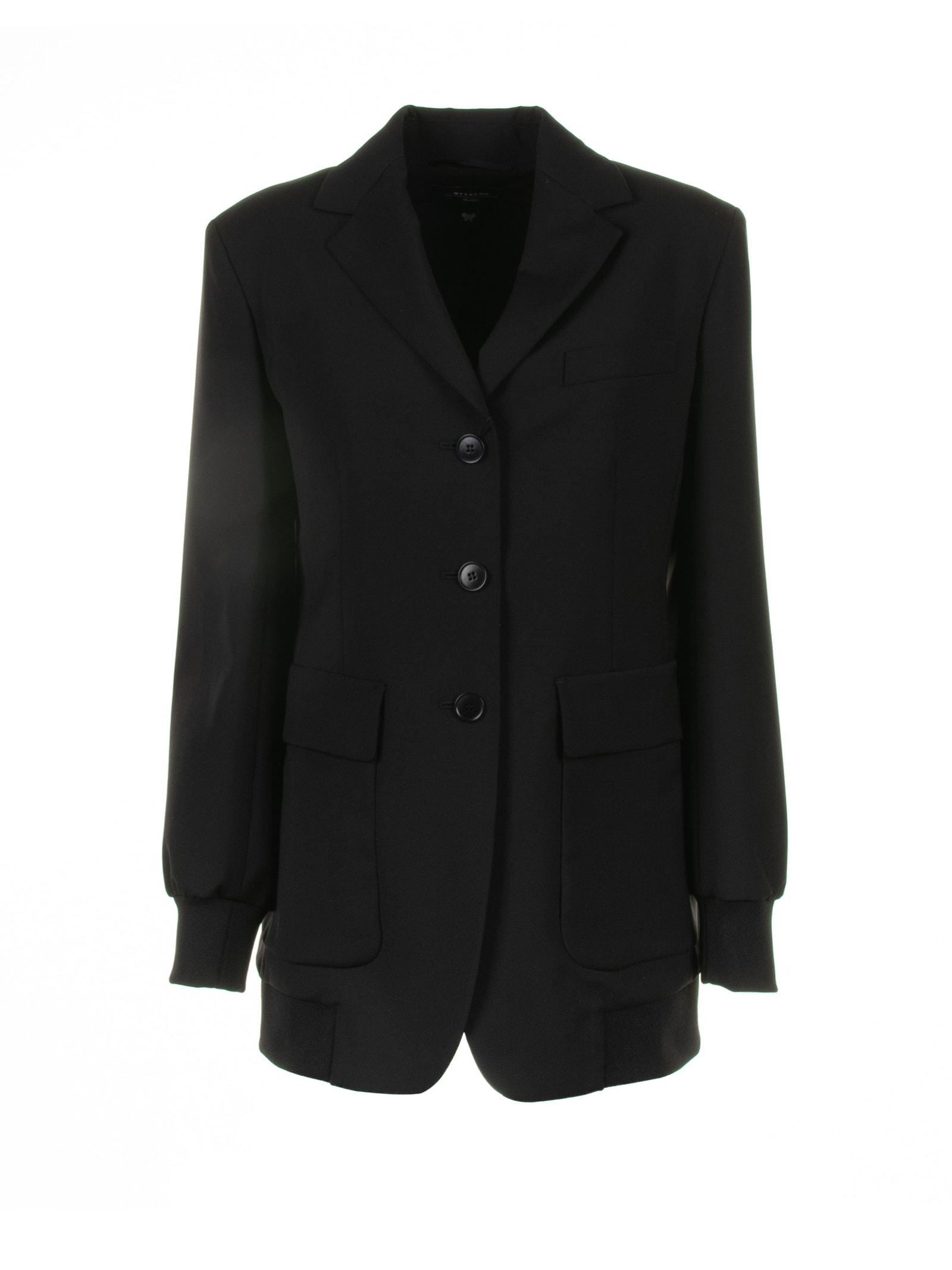Odeon Single-breasted Jacket In Black