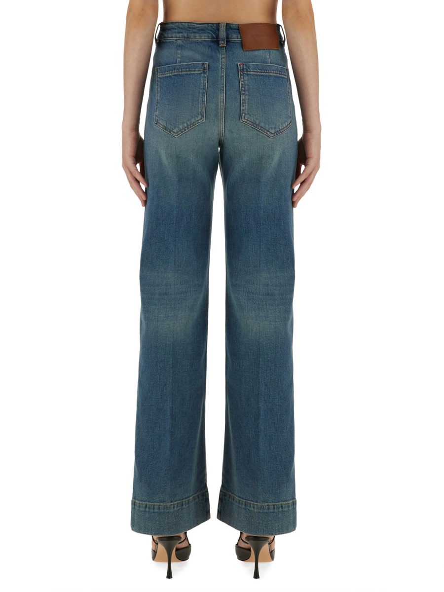 Victoria Beckham Long In Blue