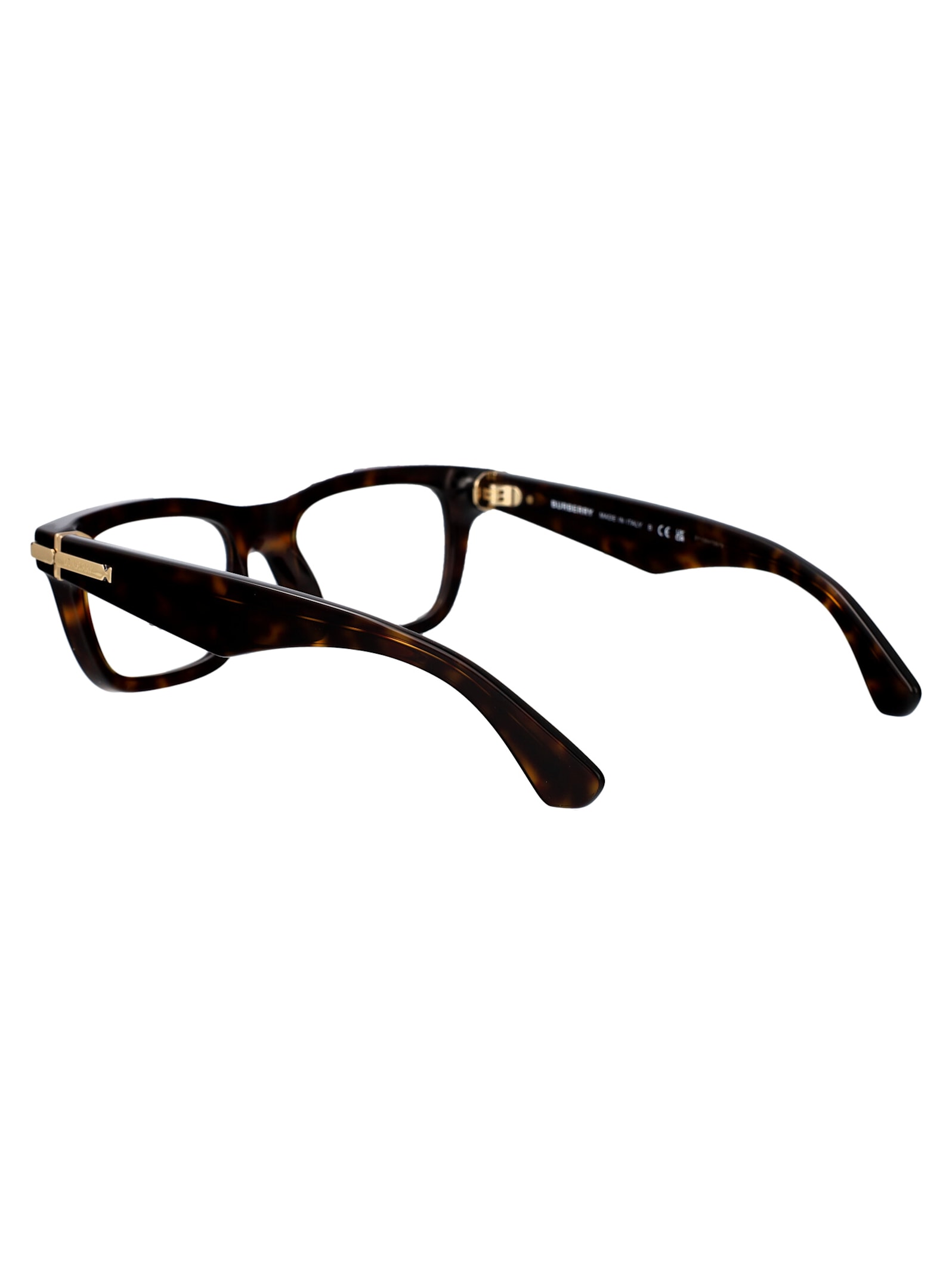 Shop Burberry Eyewear 0be2419 Glasses In Dark Havana