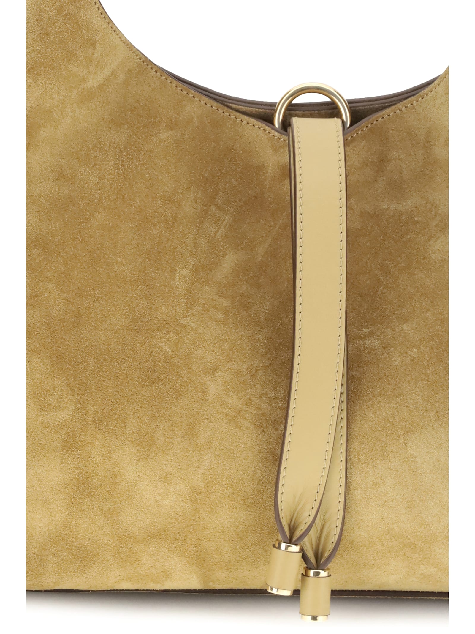 Chloé Women Marcie Shoulder Bag In White