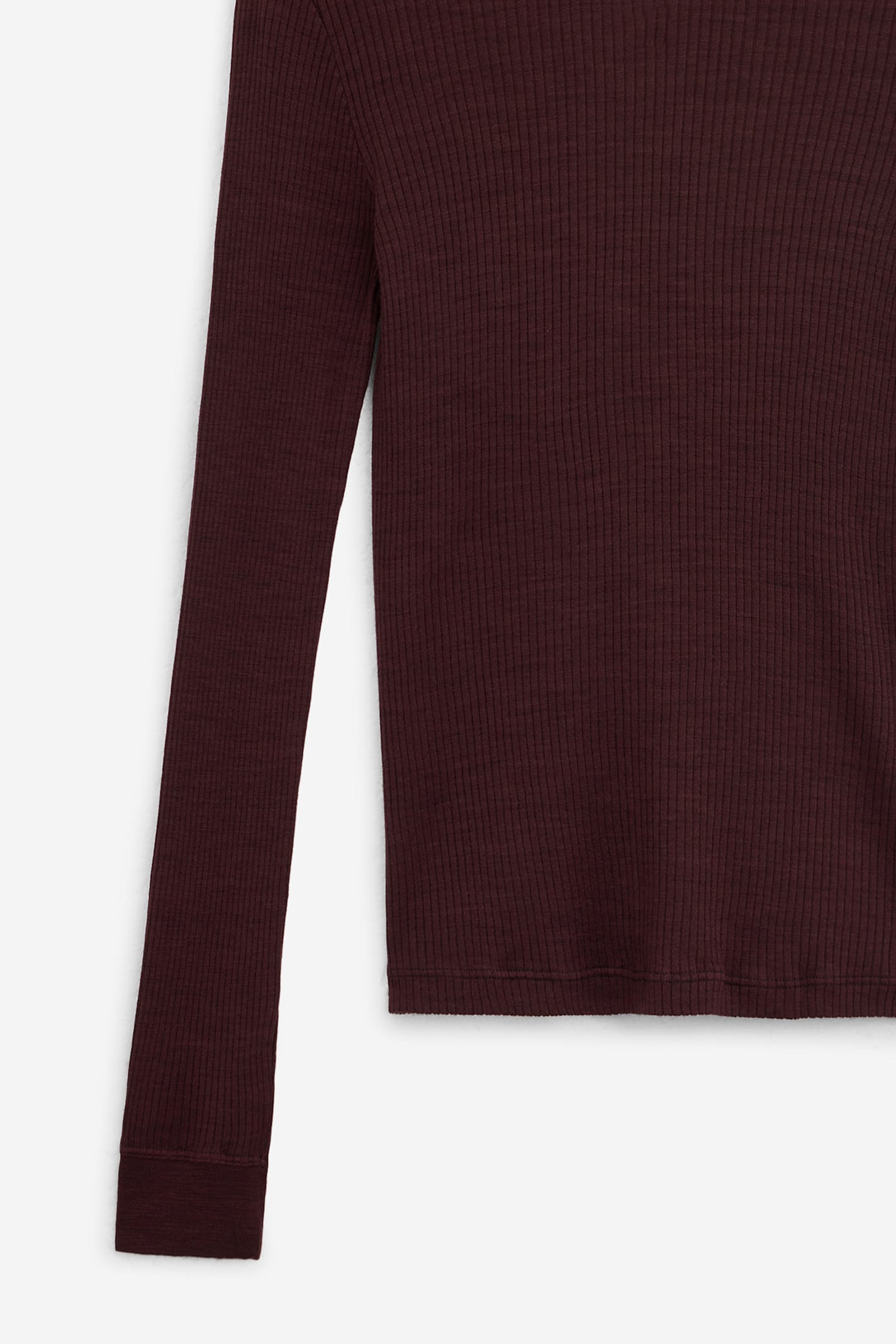 Forte Forte Longsleeve In Burgundy