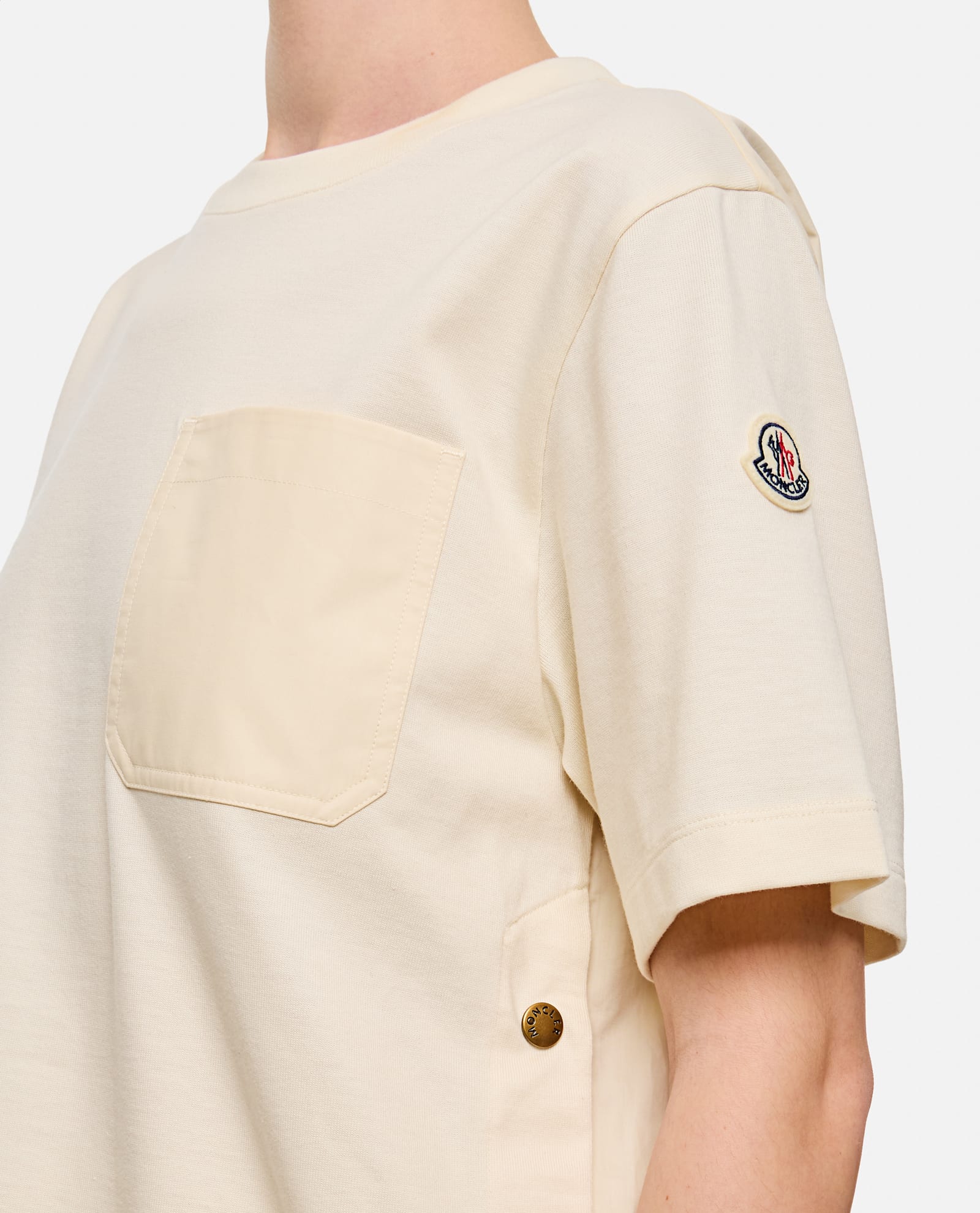 Moncler T-shirt In White
