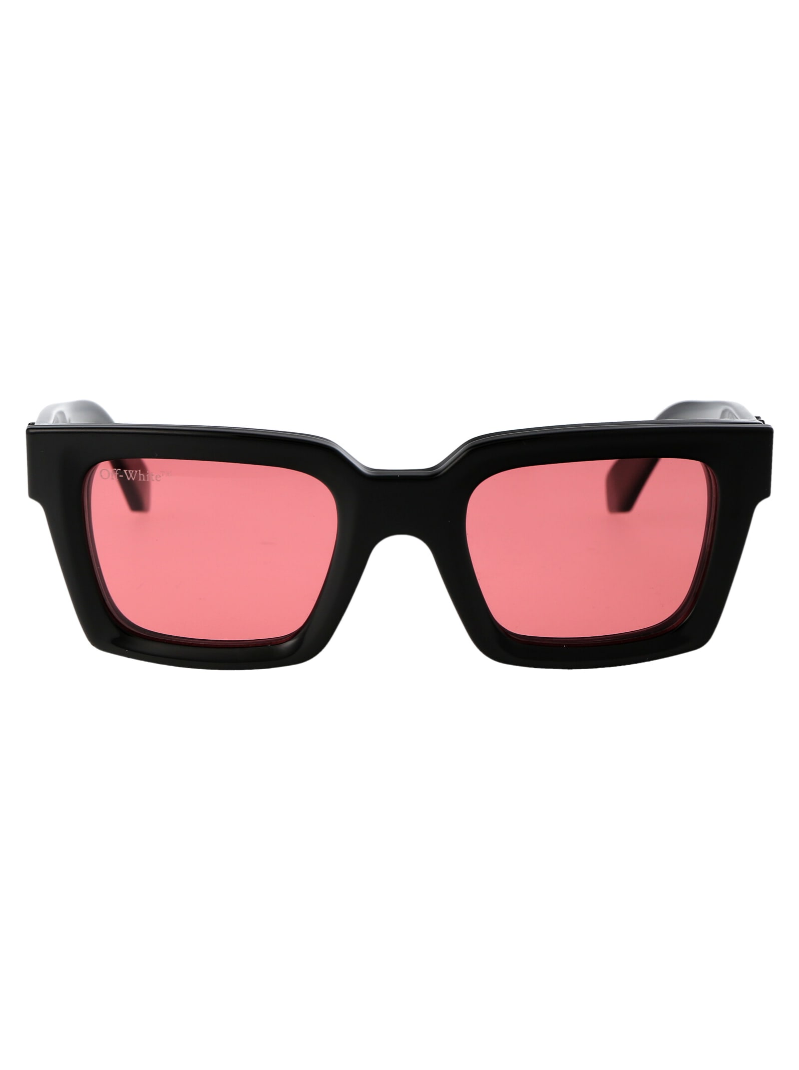 Off-white Clip On Sunglasses In 1025 Black