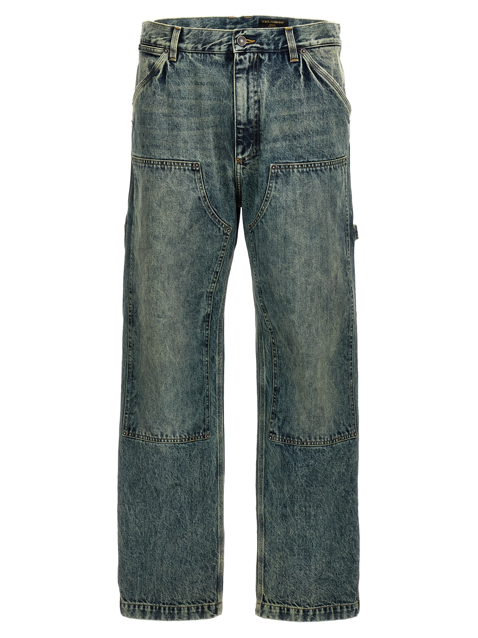 Shop Dolce & Gabbana Special Jeans In Light Blue