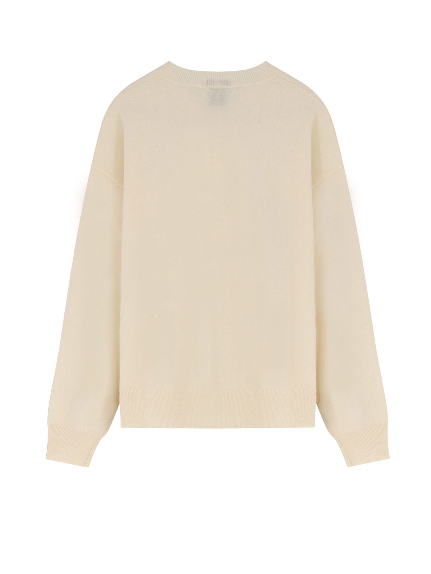 Hugo Boss Fascona Cashmere Sweater In White