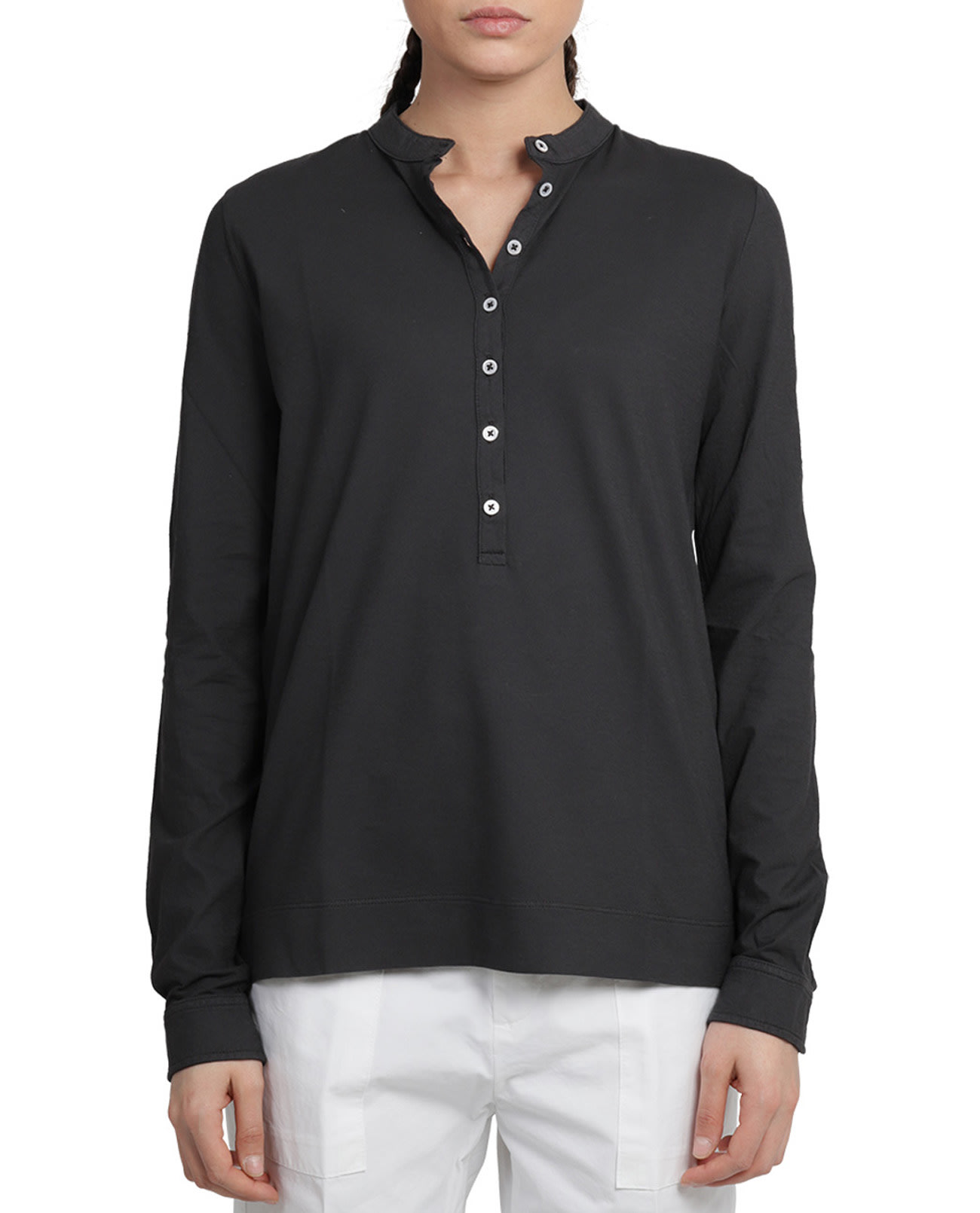 Massimo Alba Black Java Shirt