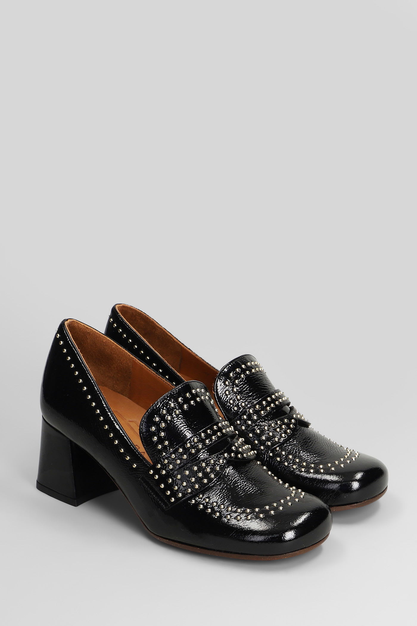 Chie Mihara Muleah Pumps In Black Leather In Black