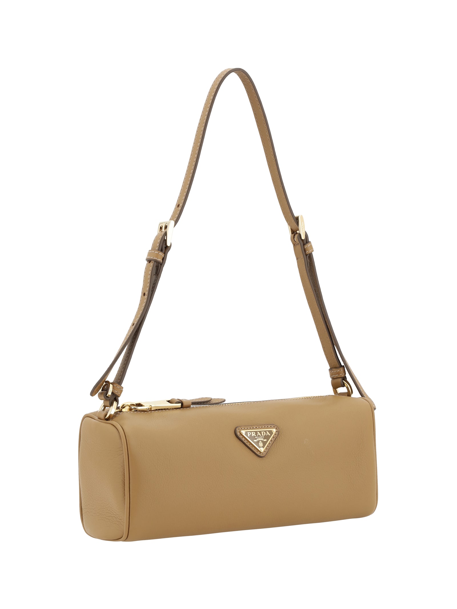 Prada Tubolar Shoulder Bag In Neutral