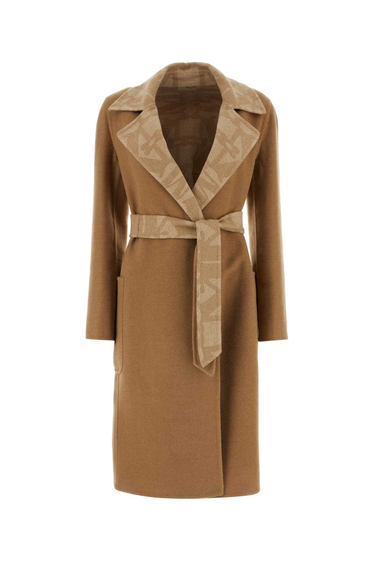 Shop Max Mara Camel Camel Abito Coat In Cammello