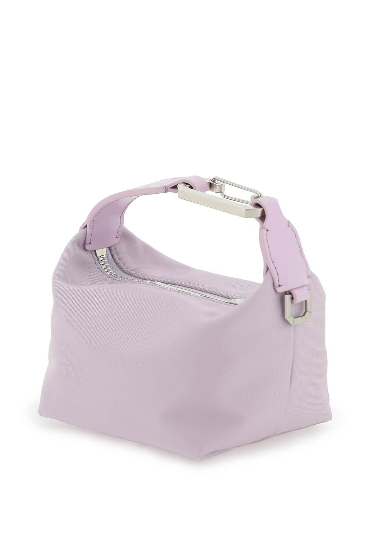 Shop Eéra Nylon Tiny Moonbag In Mauve (purple)