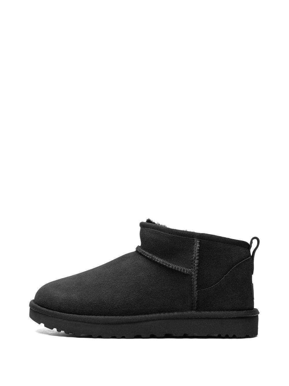 Shop Ugg Woman Classic Ultra Mini Boots In Blk Black