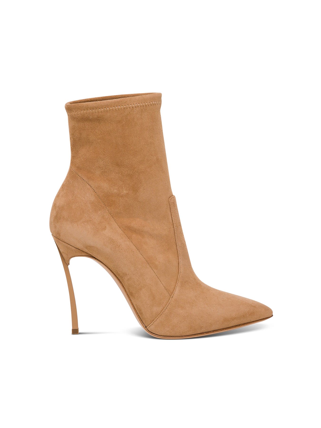CASADEI BLADE SUEDE ANKLE BOOT,11518106