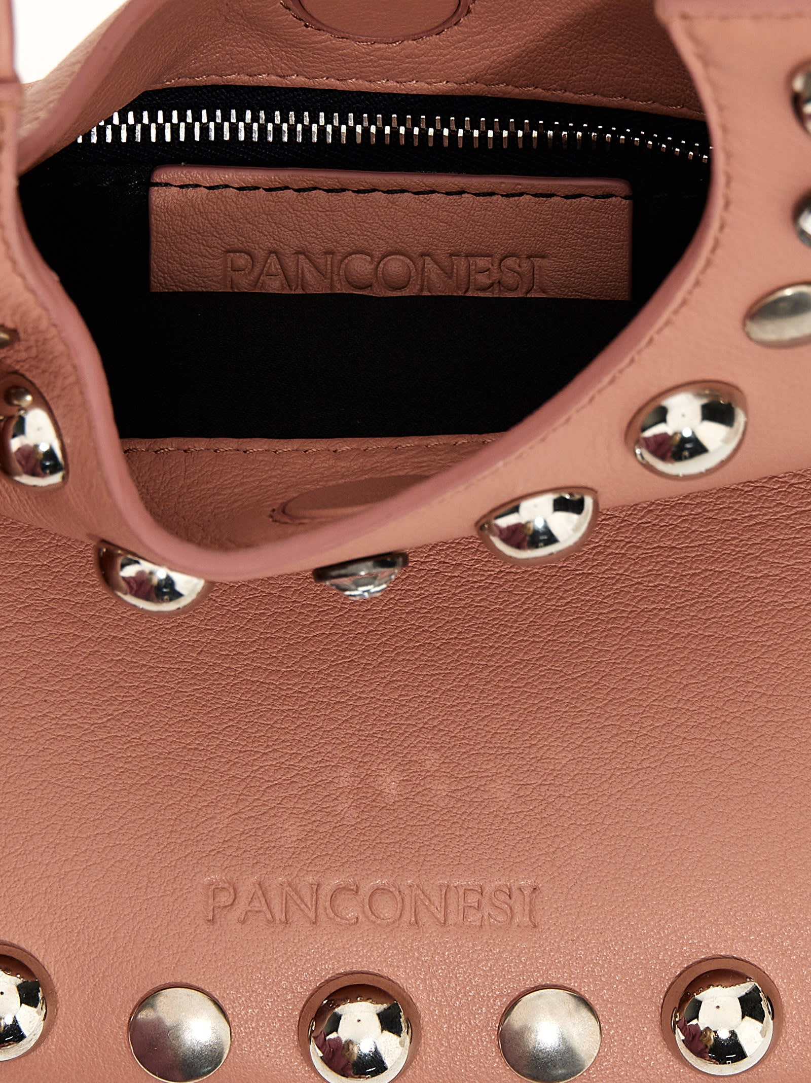 Shop Panconesi Diamanti Saddle Bag S Handbag In Pink