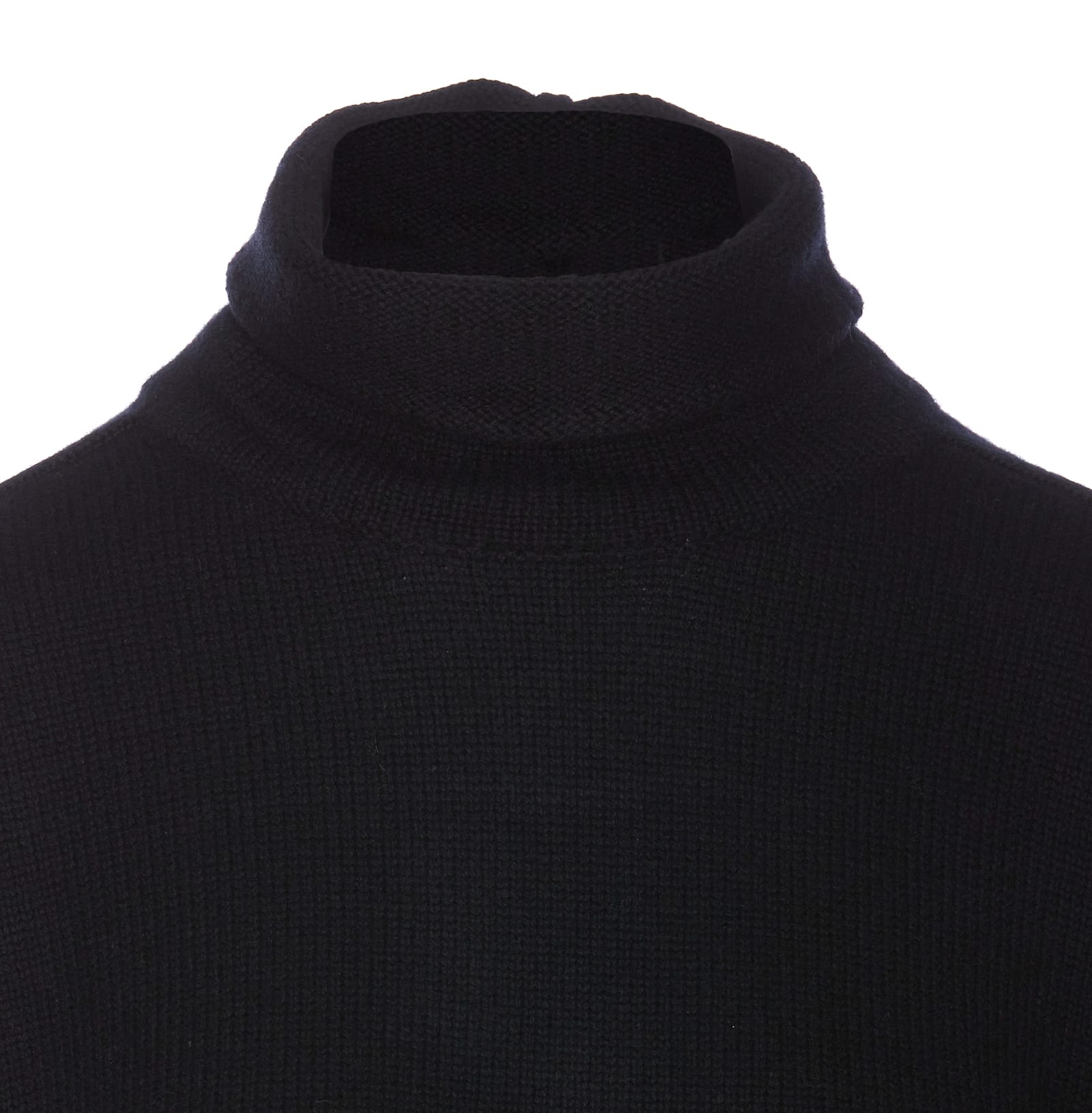 Shop Loulou Studio High Collar Sweater In Black