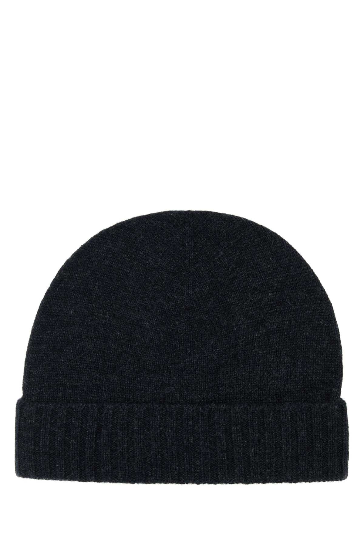 Le Kasha Cuffia In Cashmere Blu Notte Donna In Midnight