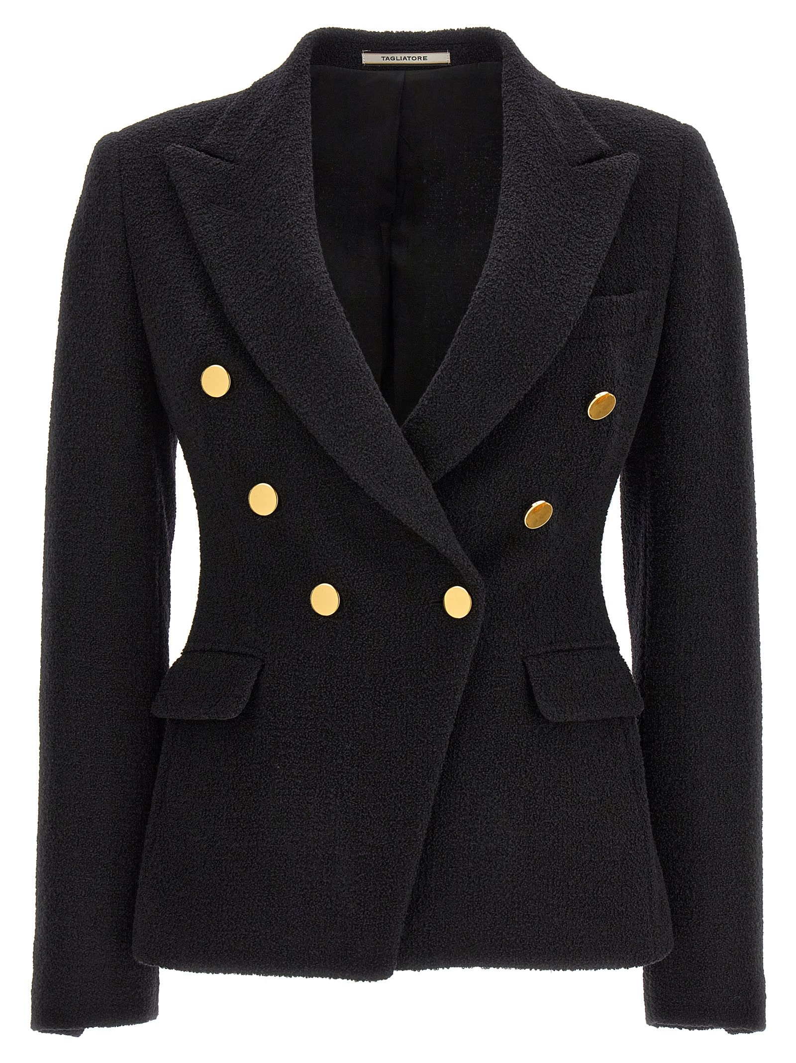 Shop Tagliatore Alycia Blazer In Black