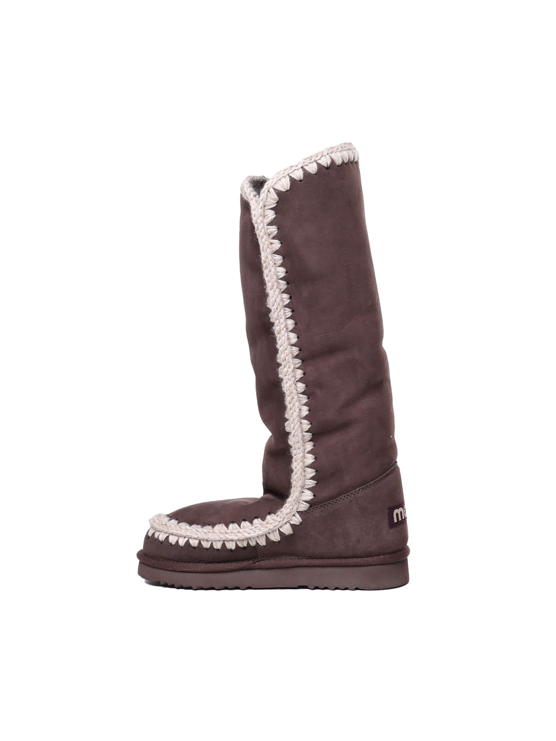 Shop Mou Eskimo Boots 40 In Dark Brown