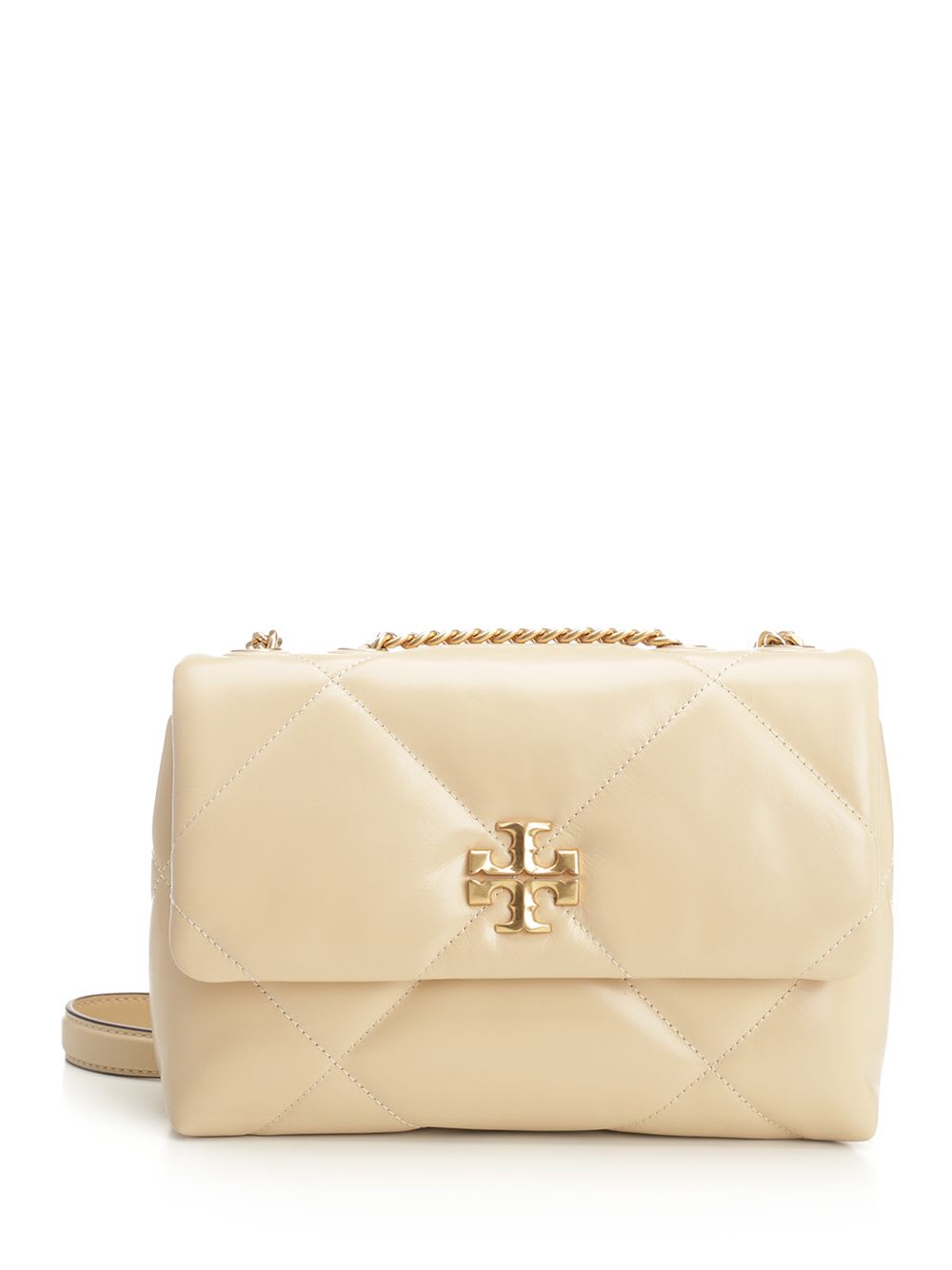 Tory Burch Kira Small Shoulder Bag In Sand