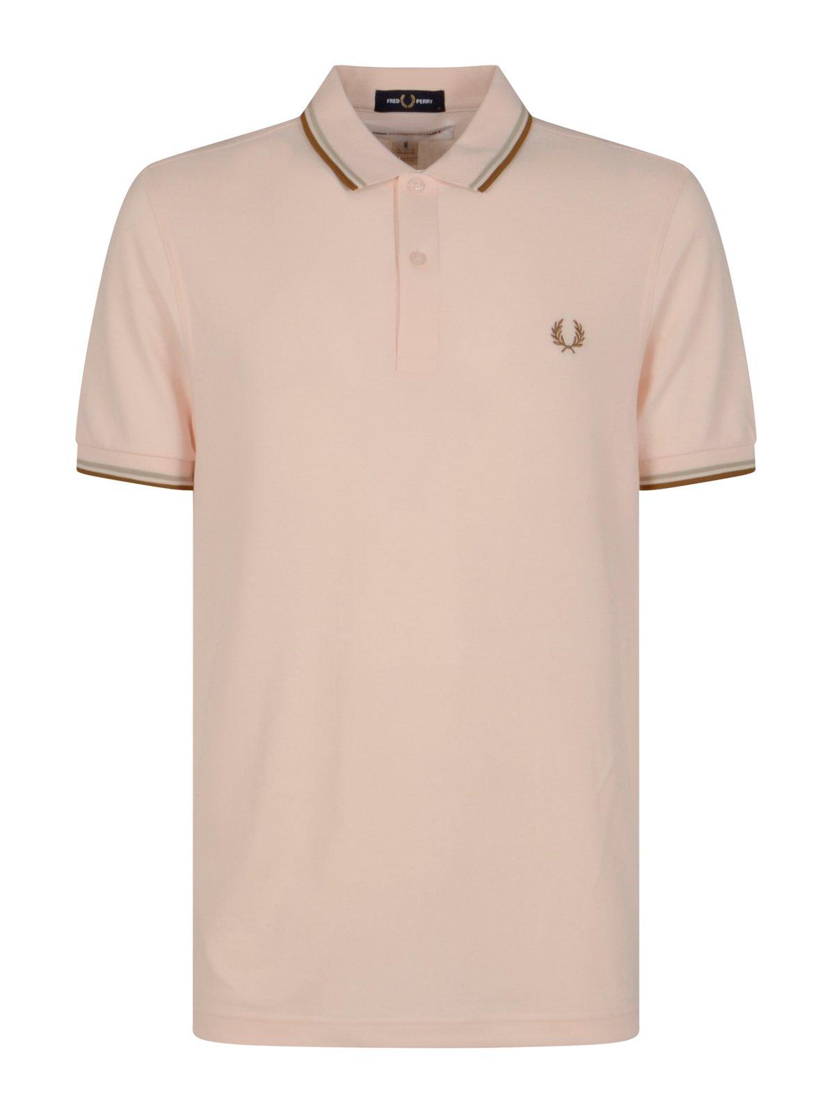 Comme des Garçons Shirt Embroidered Polo Shirt