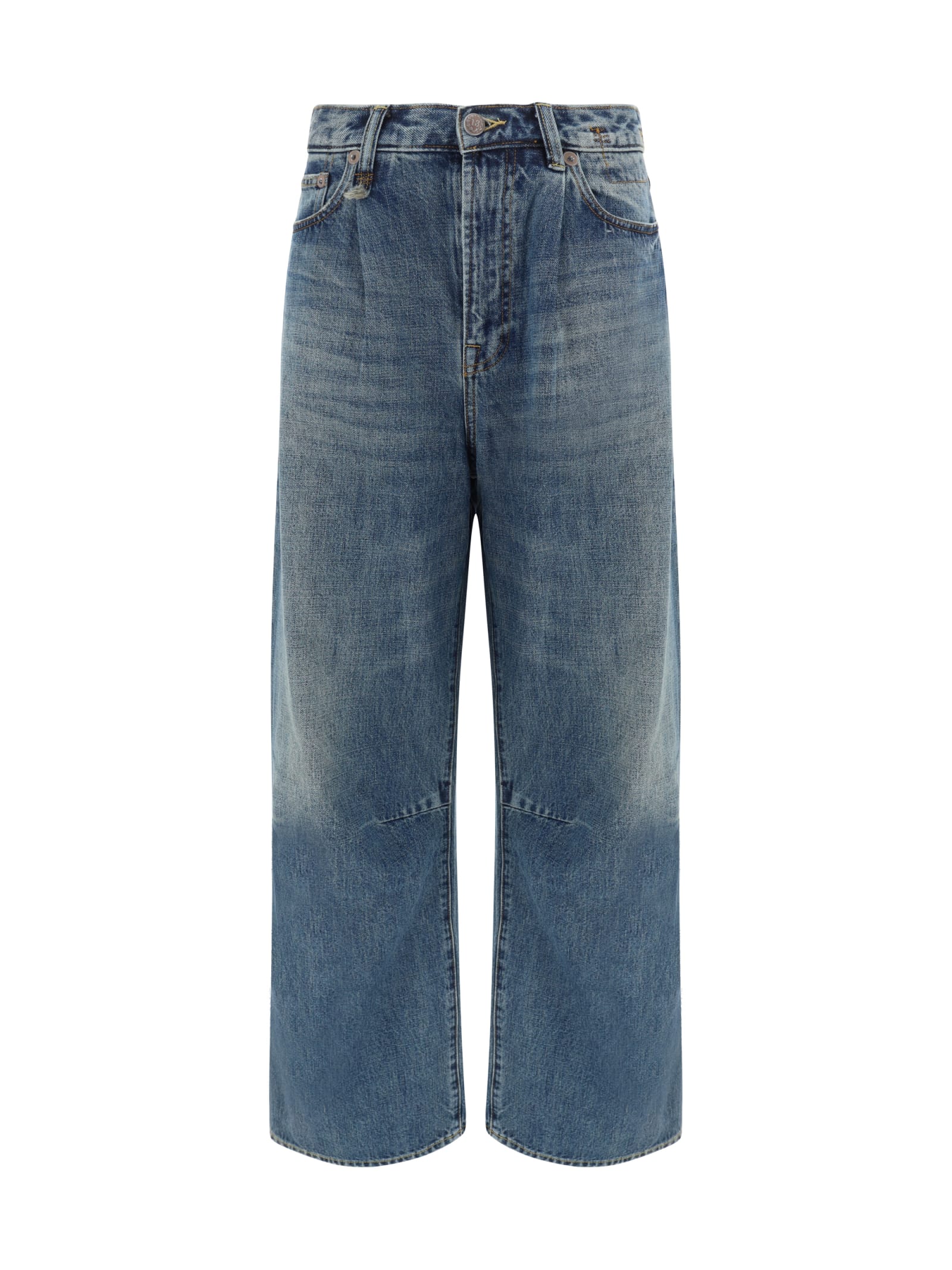 Shop R13 Jeans In Dawson Blue