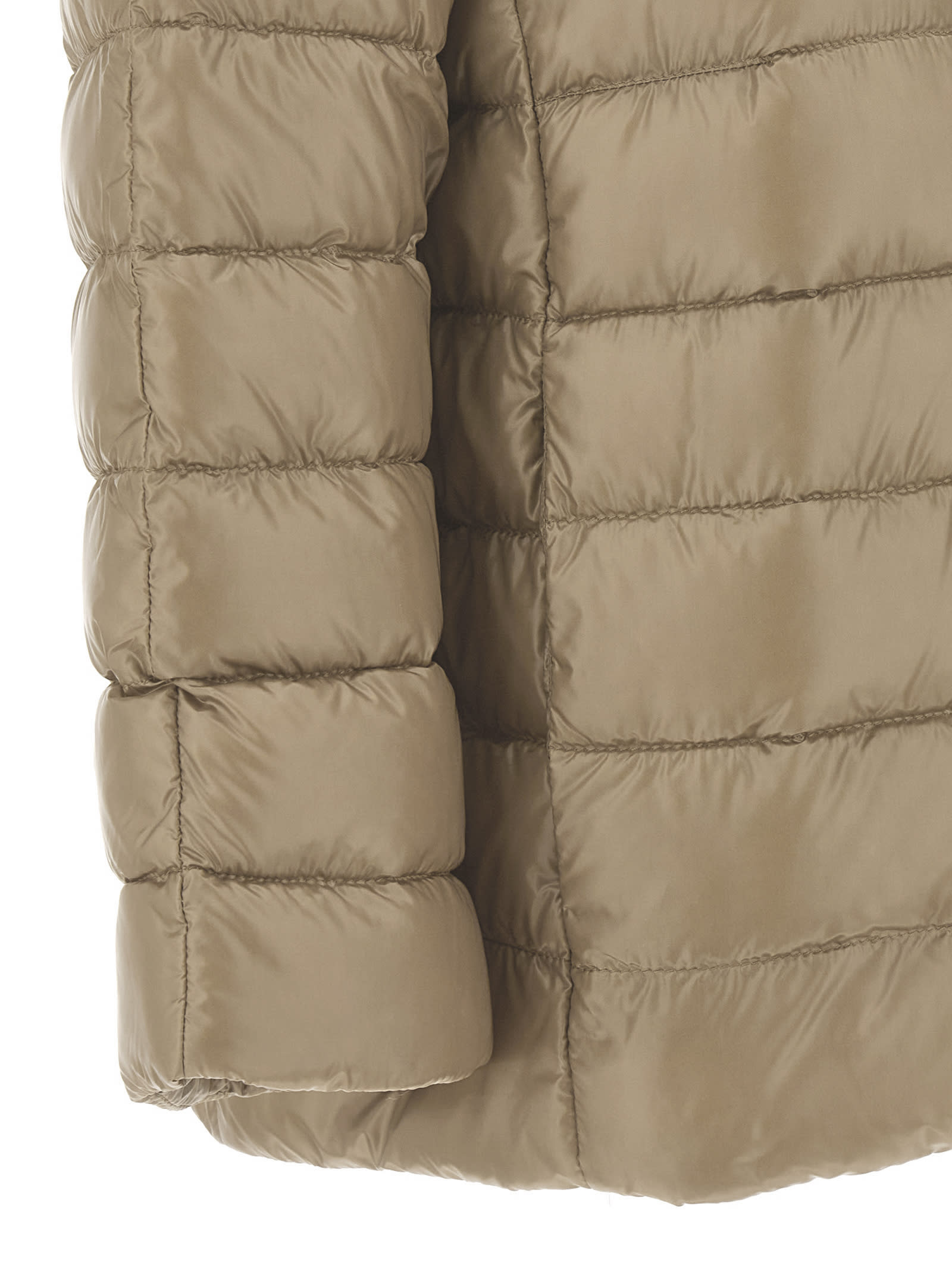 Herno Sofia Down Jacket In Neutral