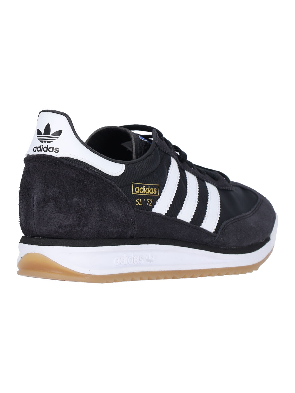 Adidas Originals Low Top Sneakers Contrast Stripes In Black