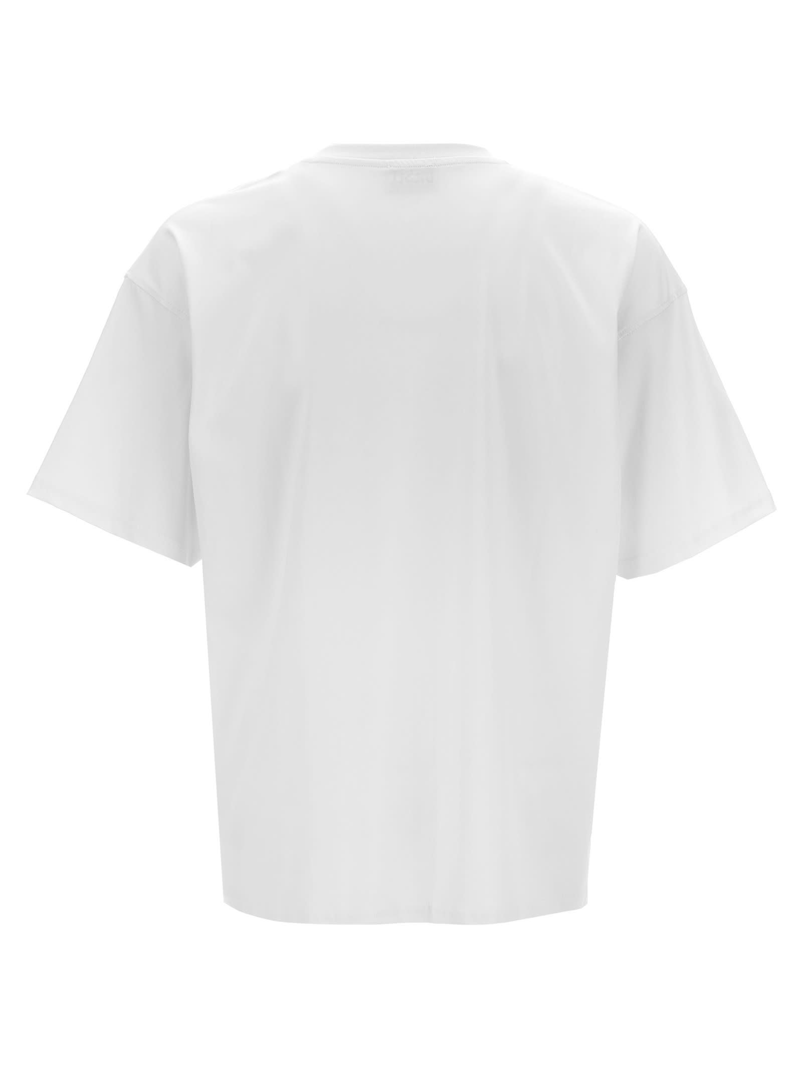 Diesel Crew Neck Short Sleeves T-shirt In White