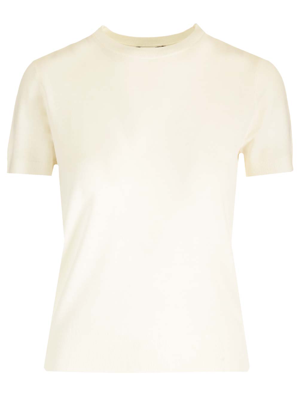 Shop Theory Ivory Wool Sweater In White