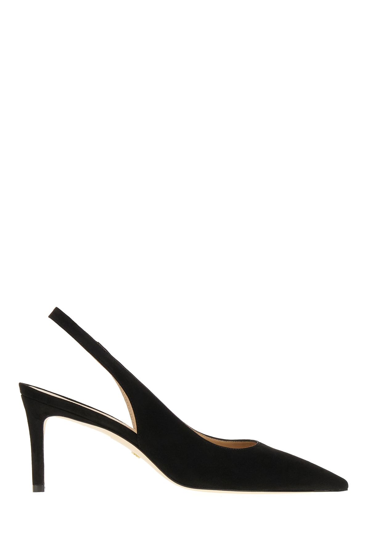 Shop Stuart Weitzman Black Suede Pumps In Blk