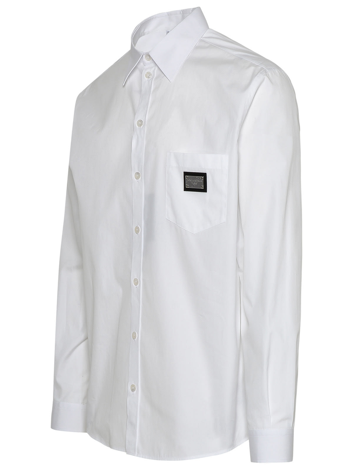 Shop Dolce & Gabbana White Cotton Shirt