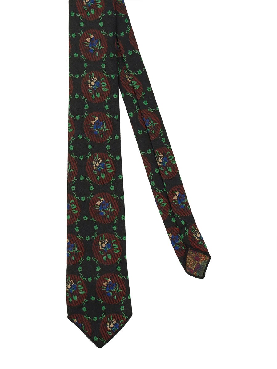 Shop Engineered Garments Classic Tie In Multicolour