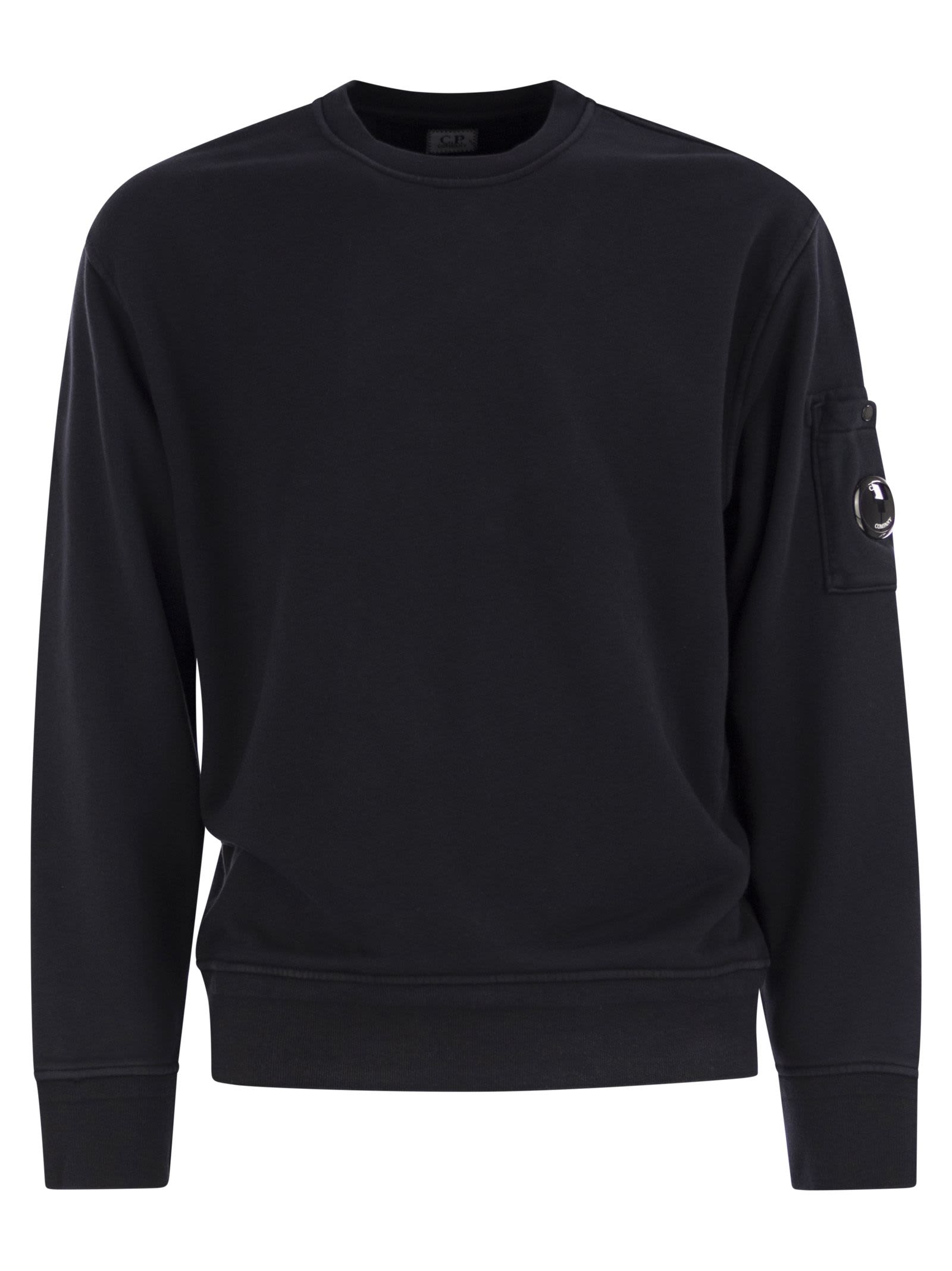 C. P. Company Cotton Sweatshirt With Lens