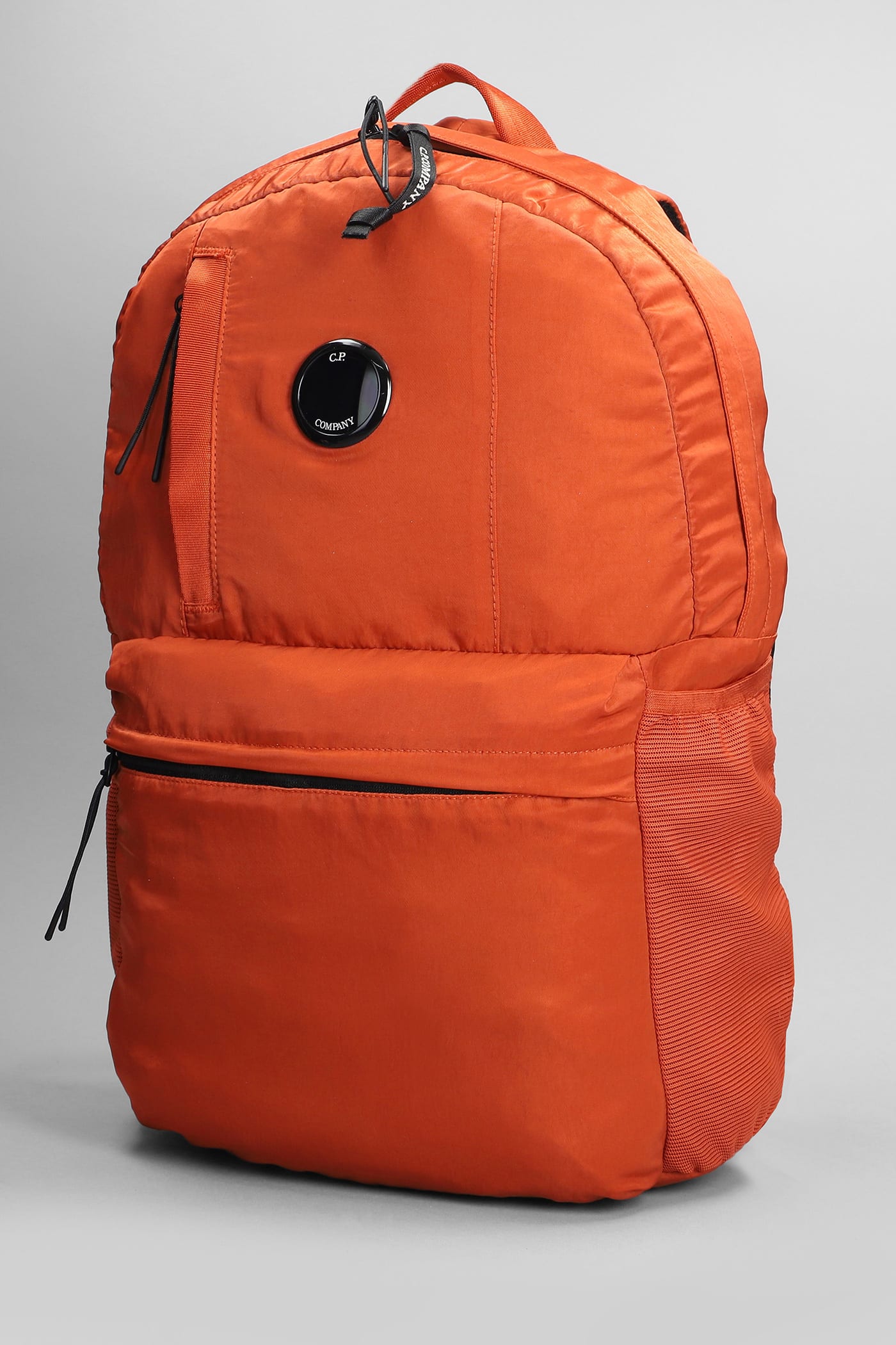 Shop C.p. Company Nylon B Backpack In Orange Polyester