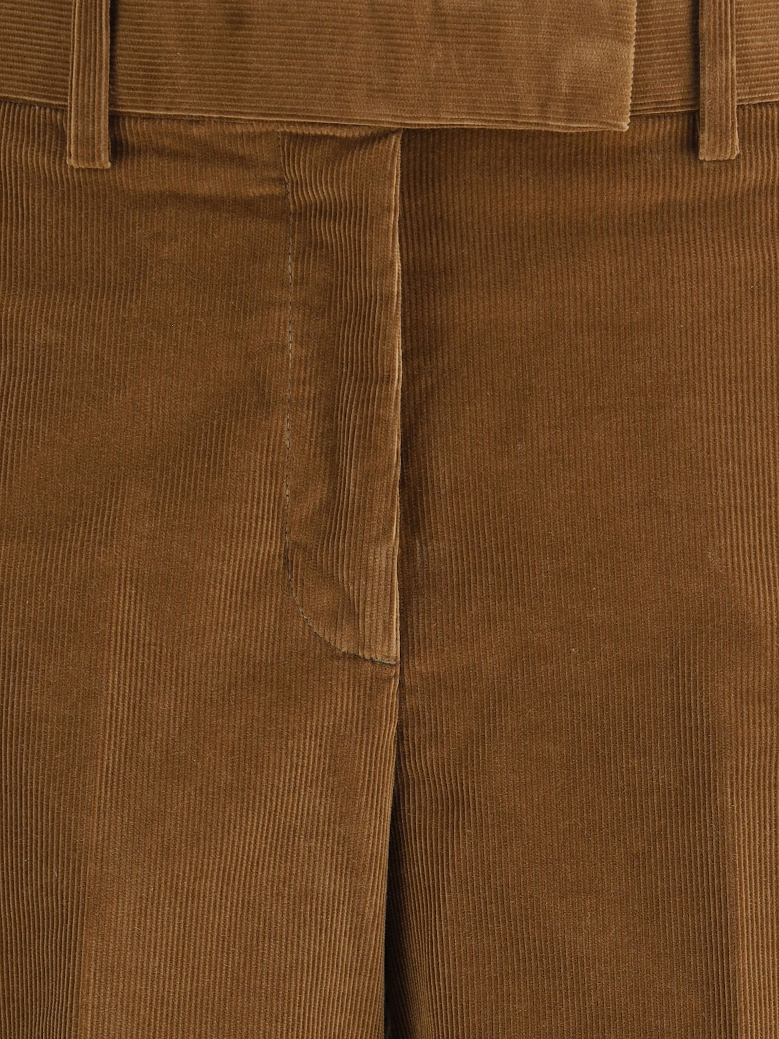 Thom Browne Belt Loop Casual Pants In Brown