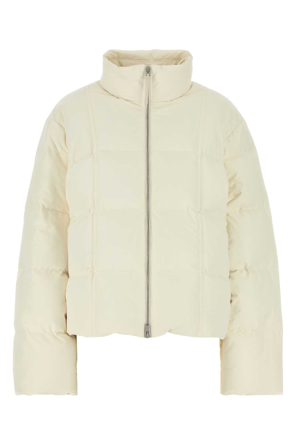 ダウンジャケット・コート Jil Sander Ivory polyester down jacket Jil Sander Ivory Polyester Down Jacket In Neutral | ModeSens