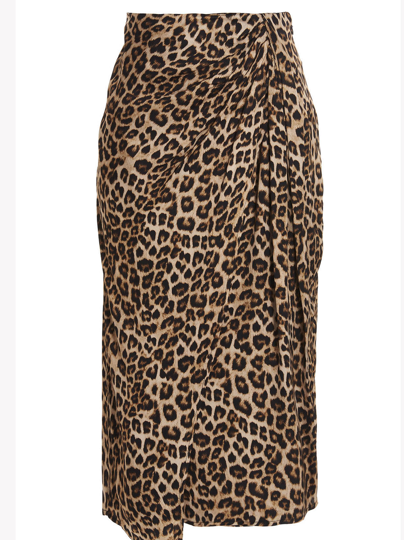TwinSet Leopard Skirt
