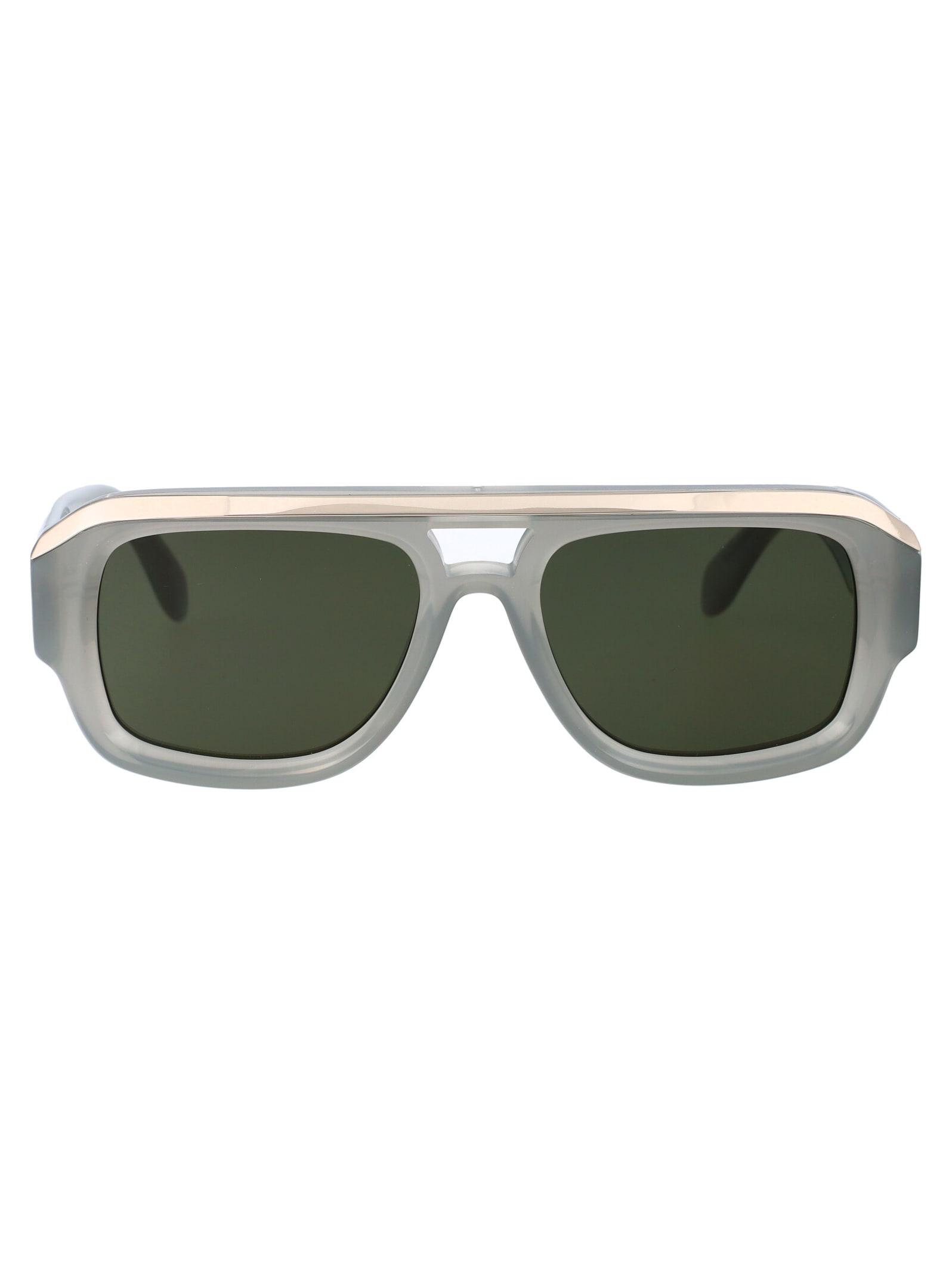 Shop Palm Angels Stockton Sunglasses In 0955 Grey