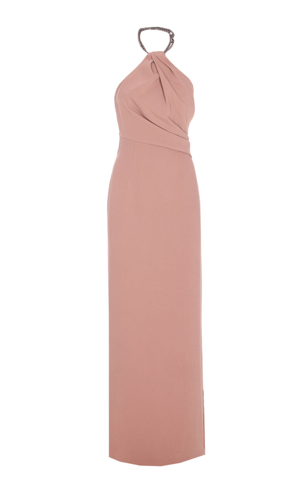 Solace London Riva Maxi Dress In Pink