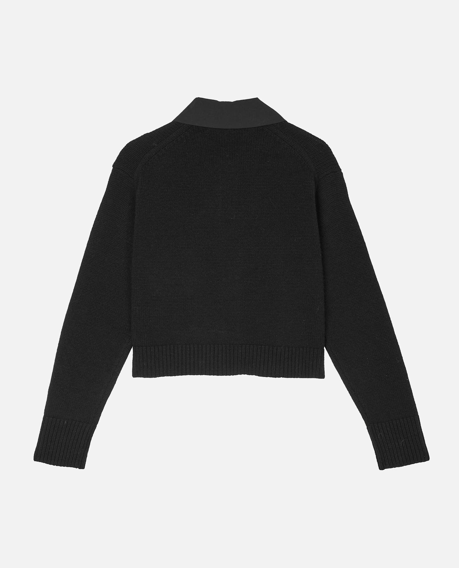 Cecilie Bahnsen Bibi Cardigan Recycled Cashmere In Black