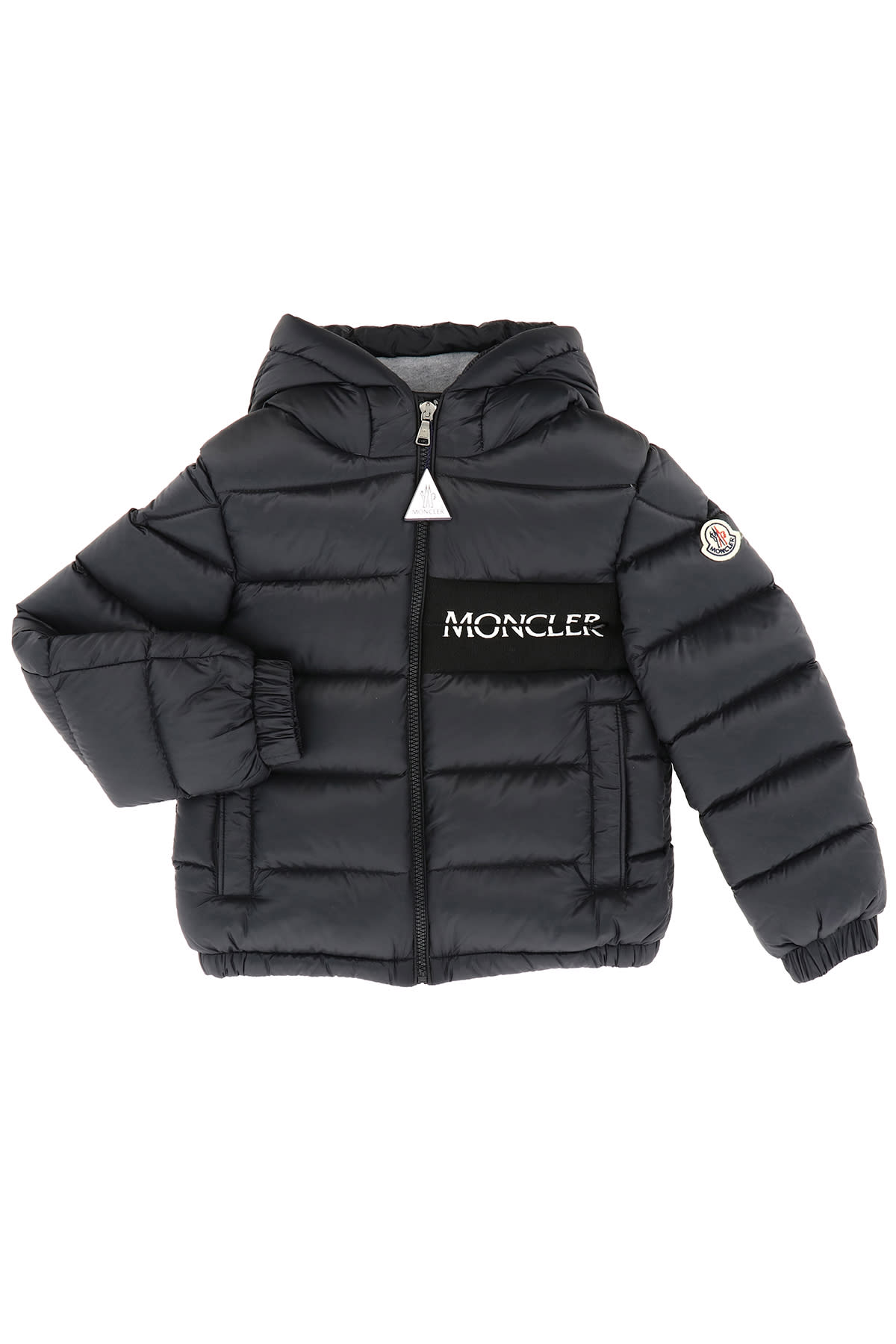 Moncler Kids' Aiton Down Jacket In Nero