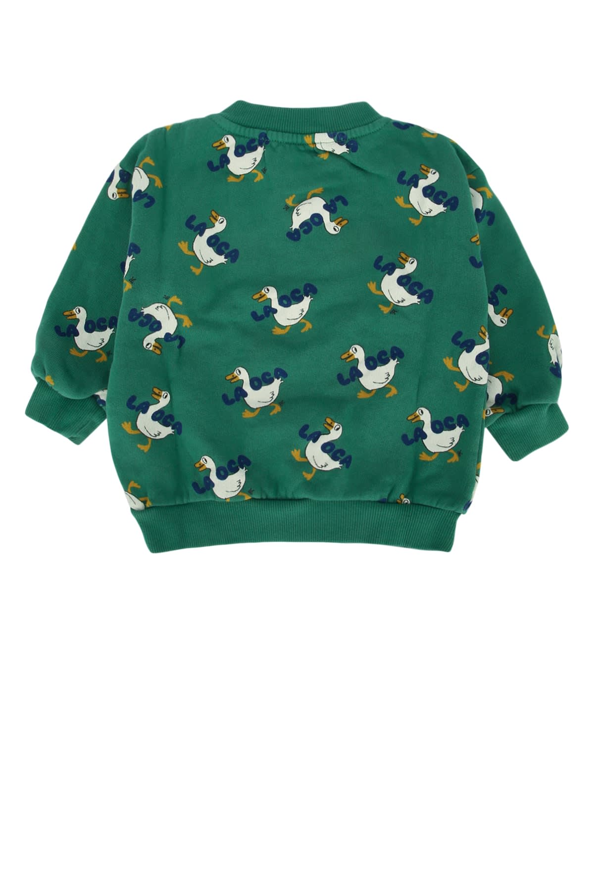 Bobo Choses La Oca All Over Sweatshirt In Green