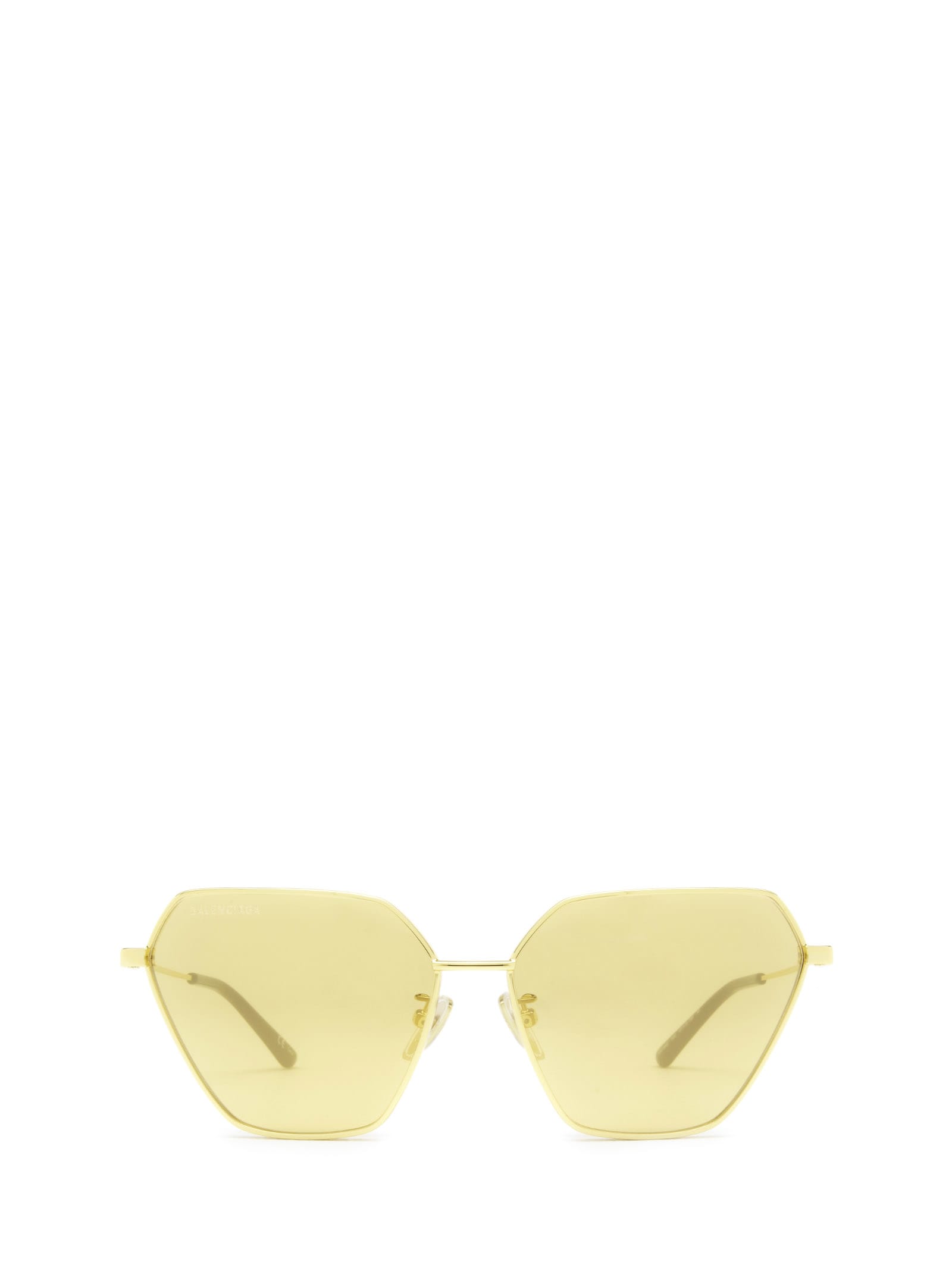 Balenciaga Eyewear Bb0194s Gold Sunglasses