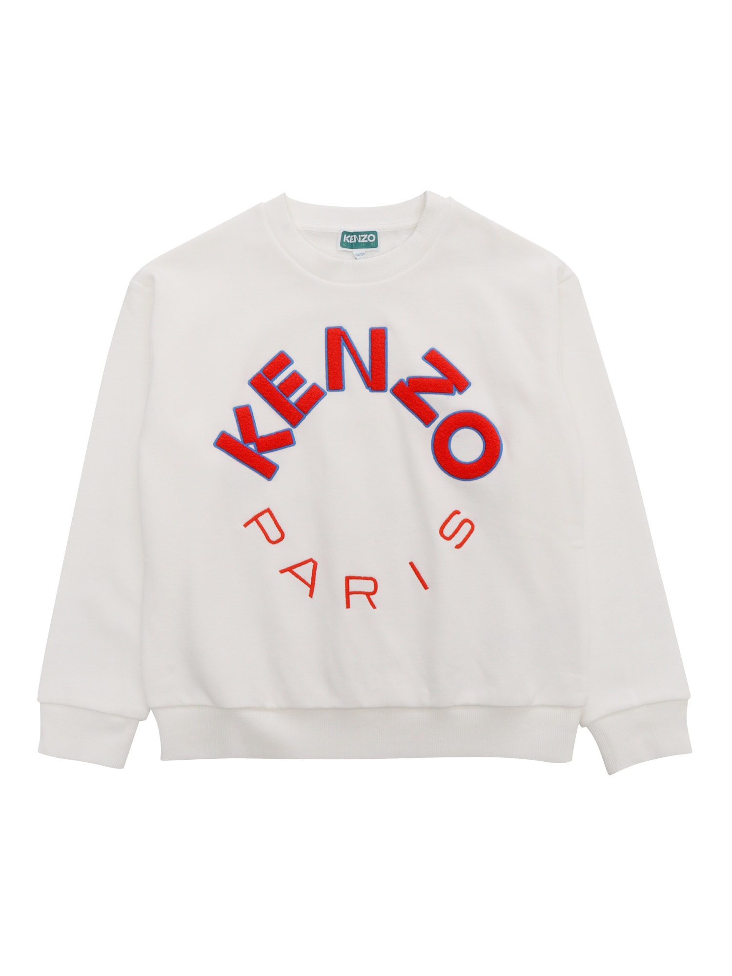 Kenzo Kids' White Sweatshirt With Logo