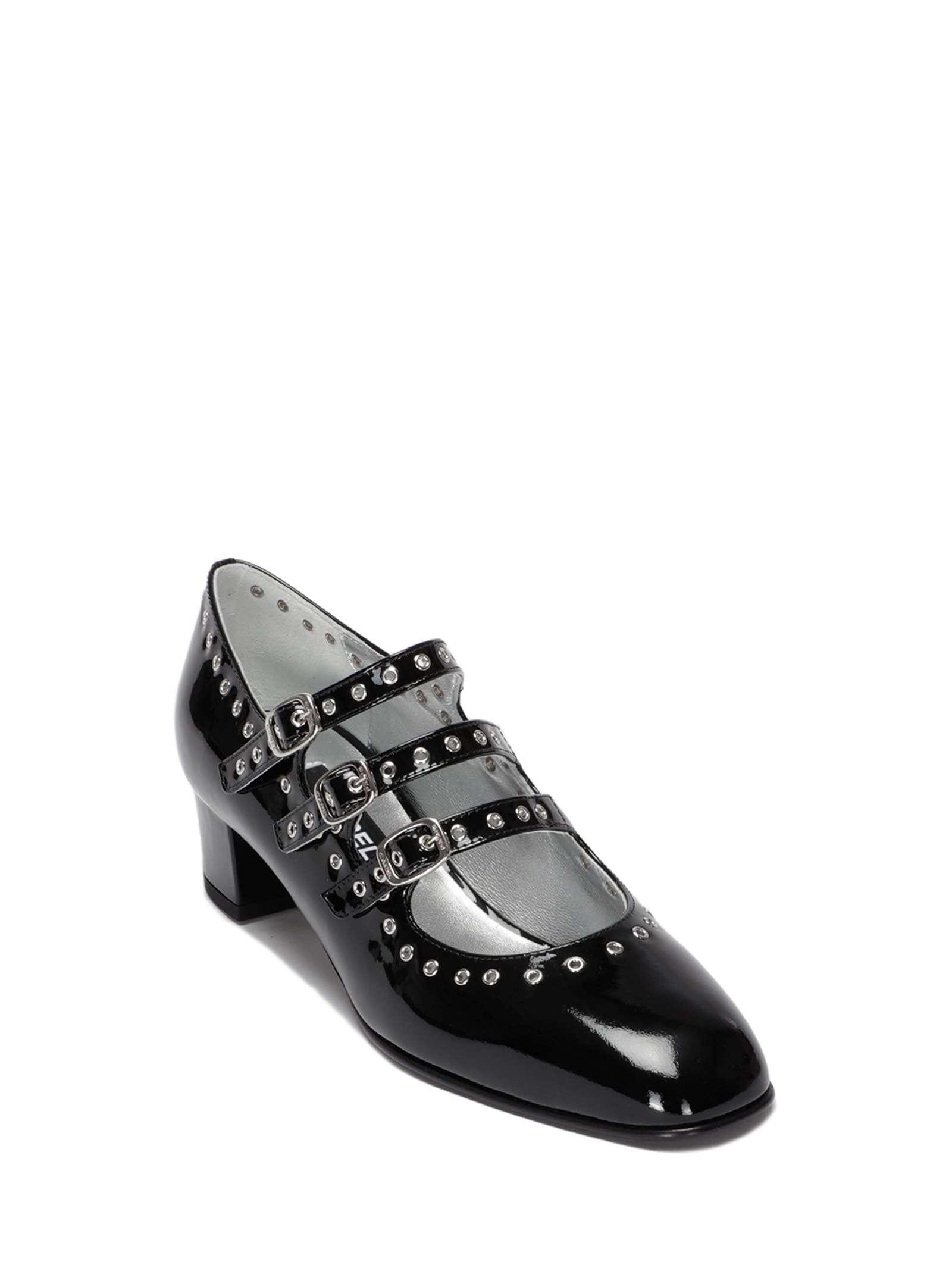 Shop Carel Camden In Black Patent Leather