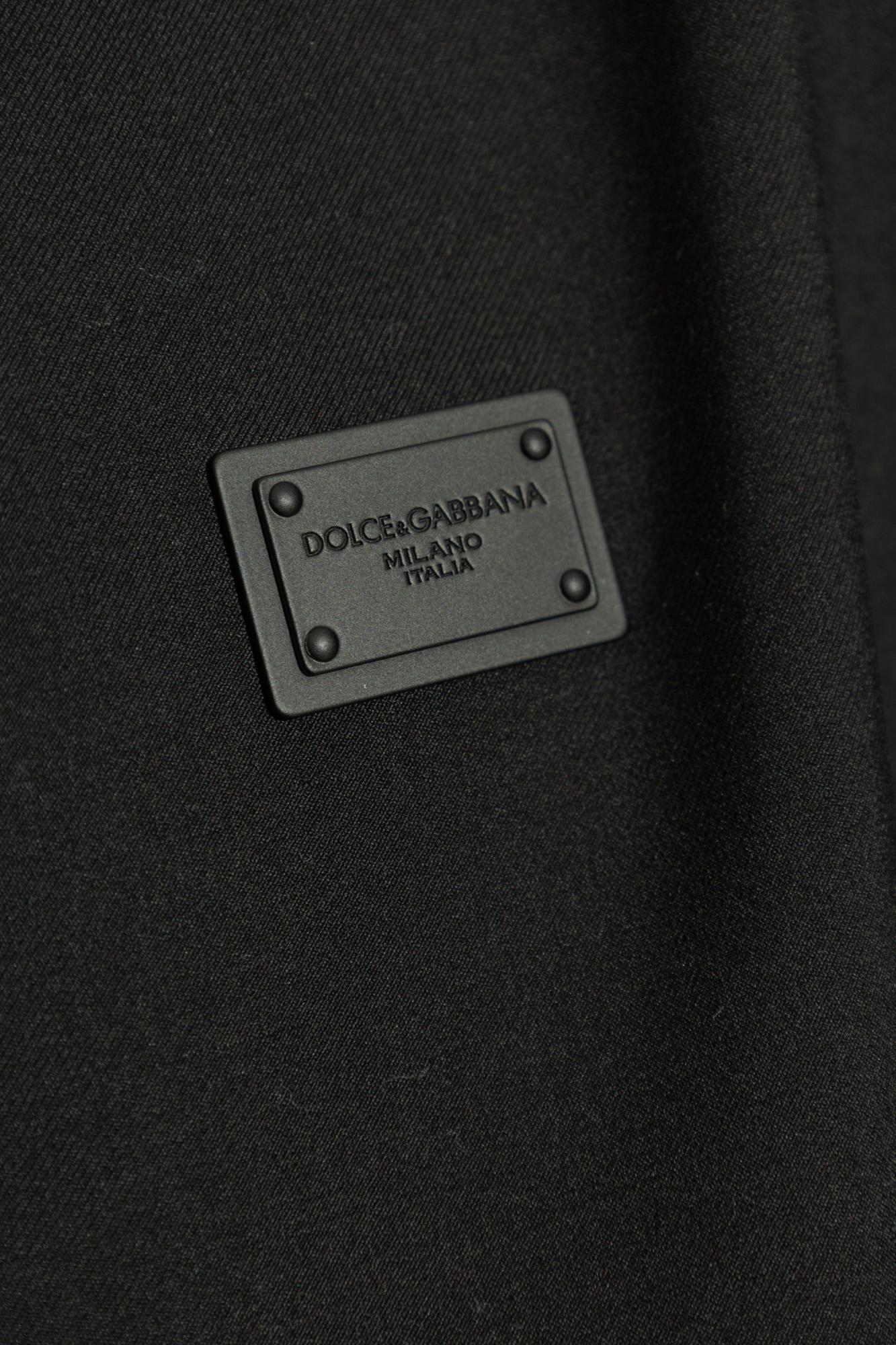 Dolce & Gabbana Wool Bomber Jacket - Men's - Wool In Black