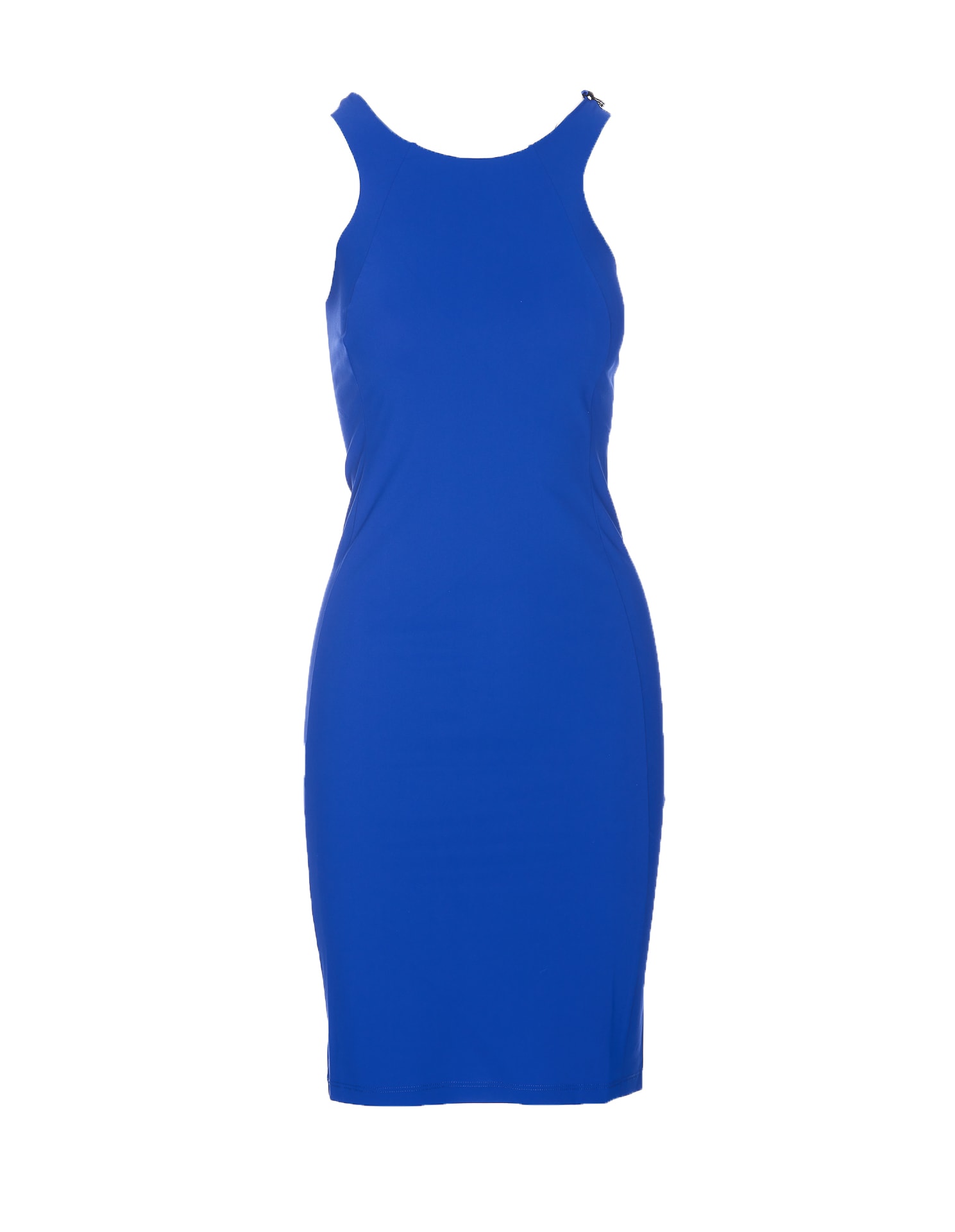 Shop Patrizia Pepe Dress In Blue