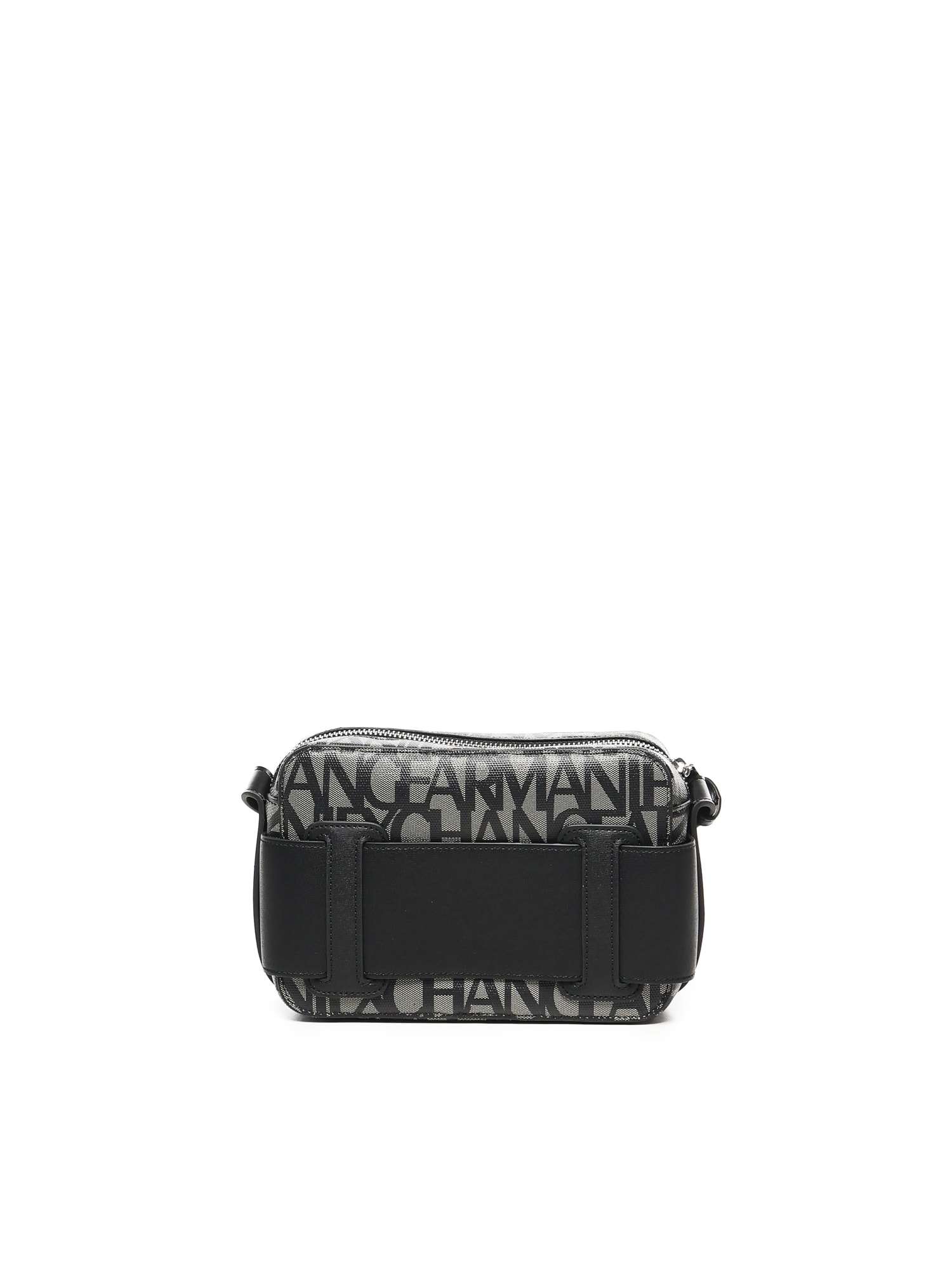 Armani Collezioni Camera Case Logo All-over In Black